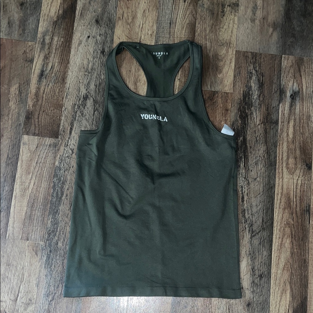 YoungLA men’s Green Tank